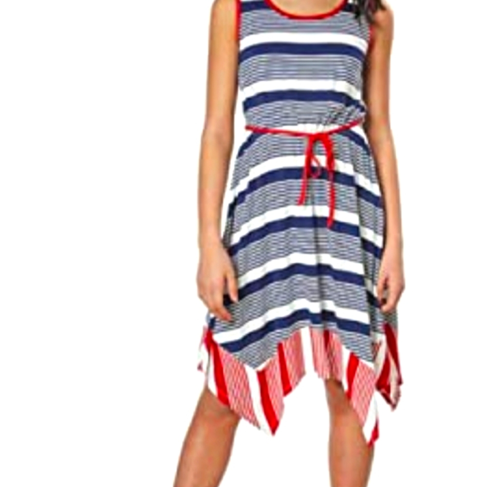 Red, white and blue mini dress ❤💙